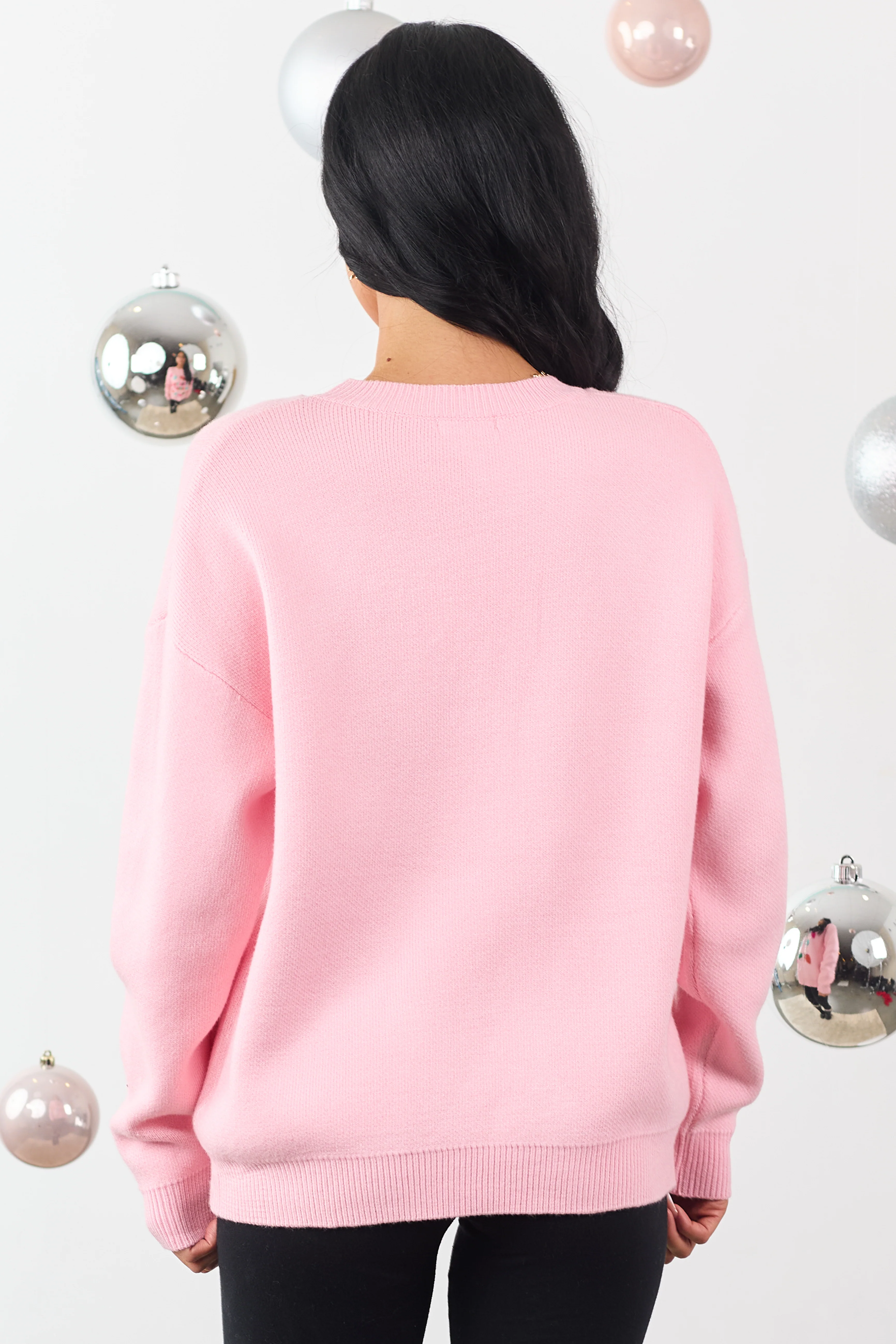 Carnation 'Deck the Halls' Holiday Graphic Sweater - Image 5