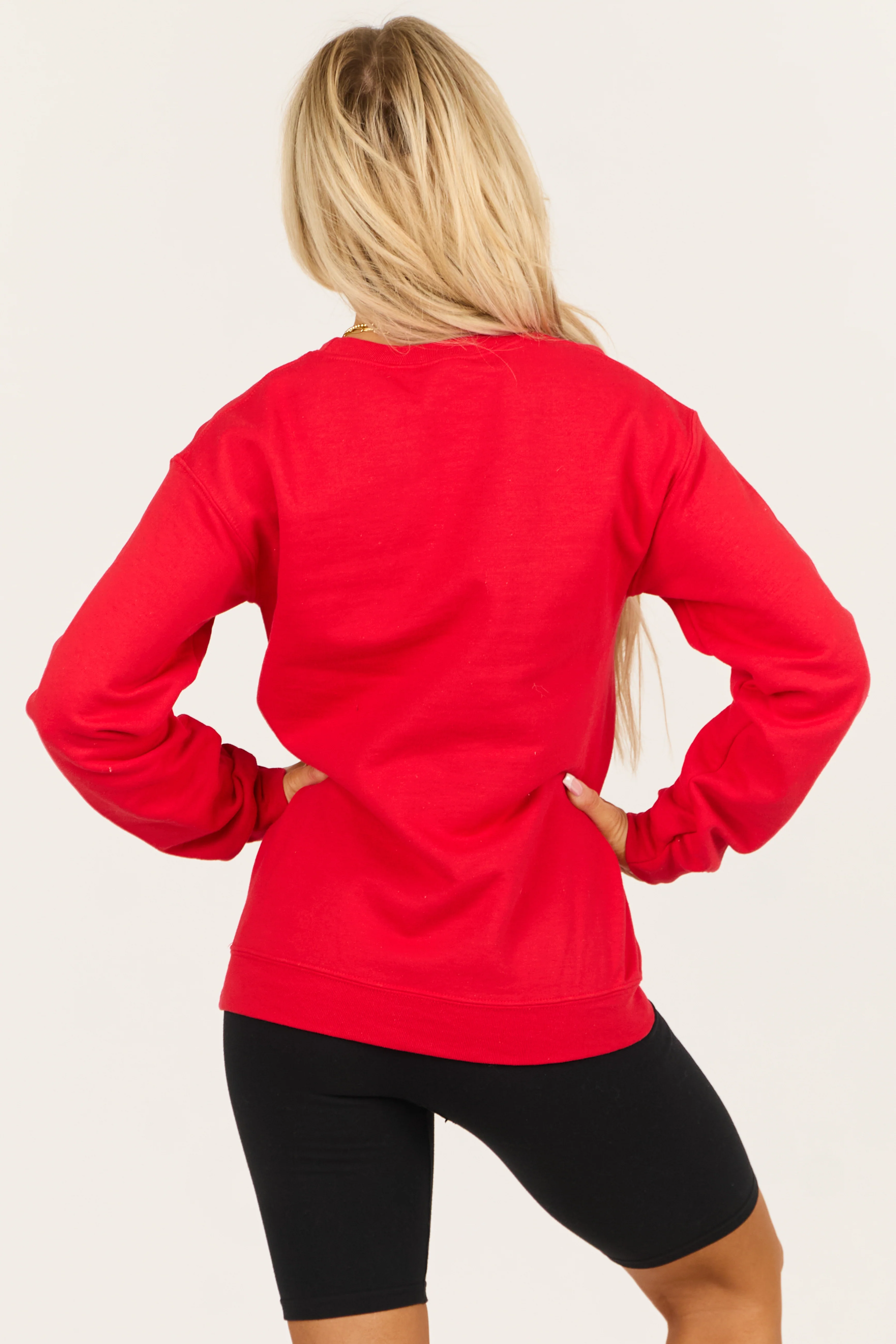 Lipstick 'Lover' Graphic Long Sleeve Sweatshirt - Image 7
